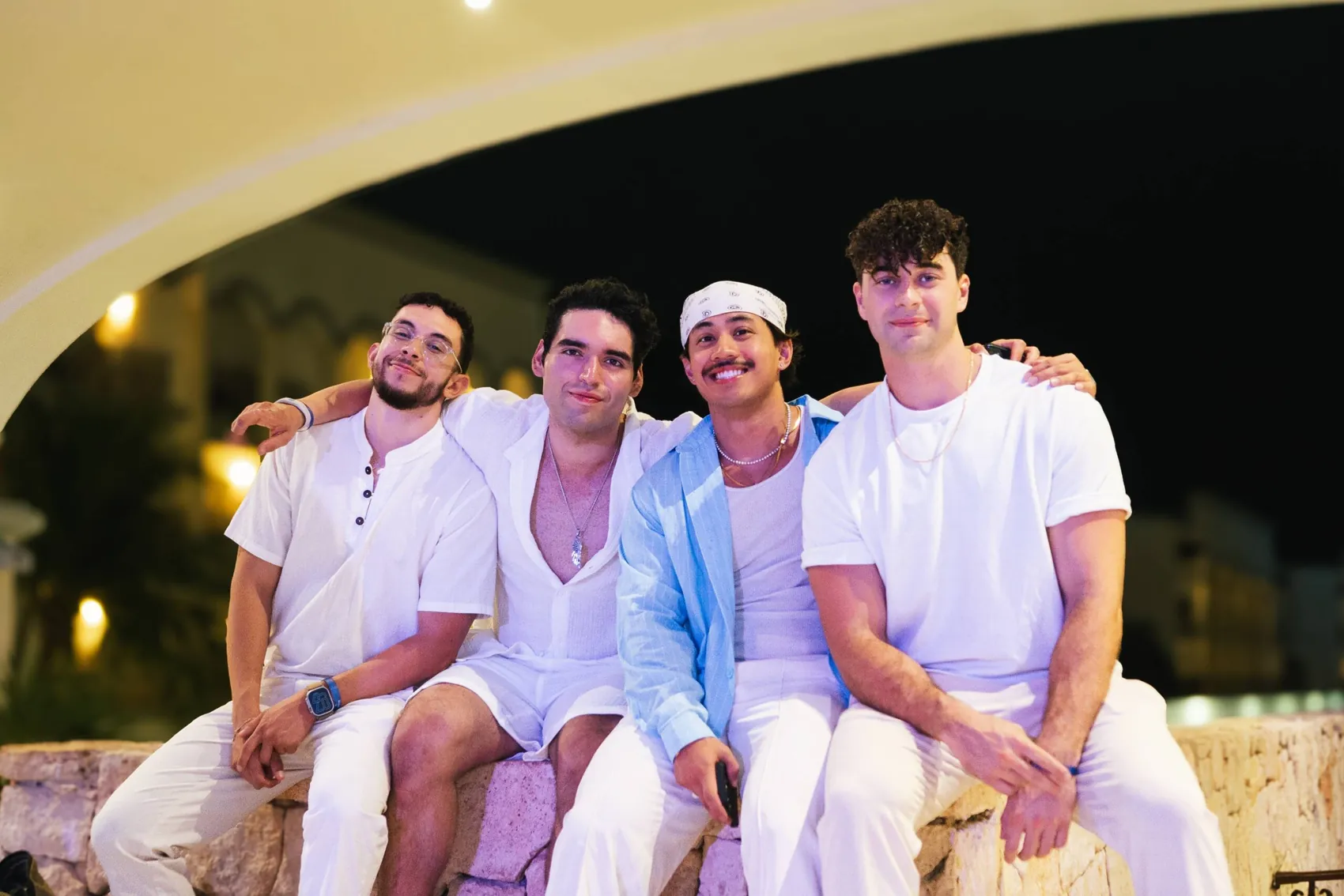 The all-white party