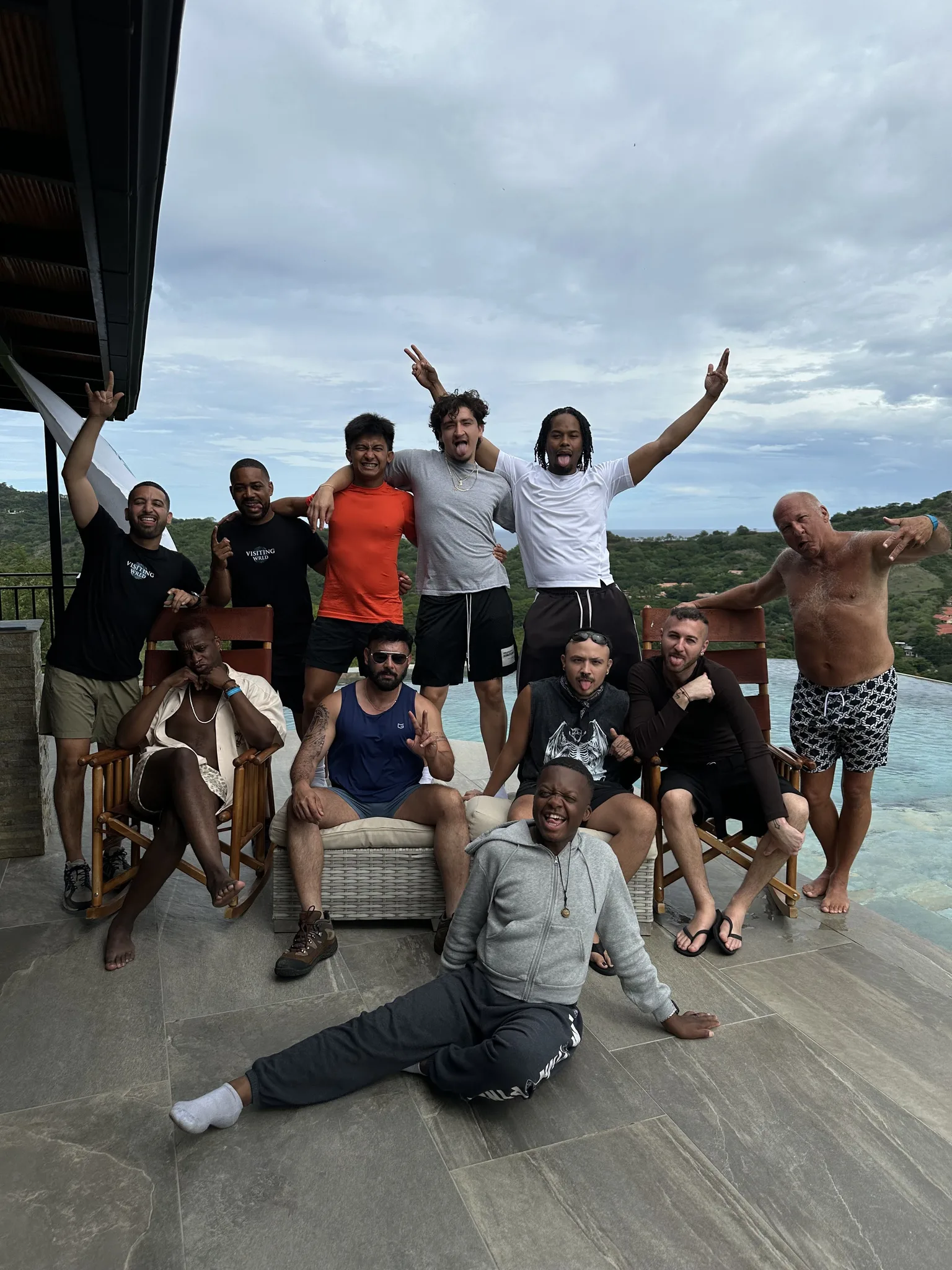 Visiting Wrld retreat moment
