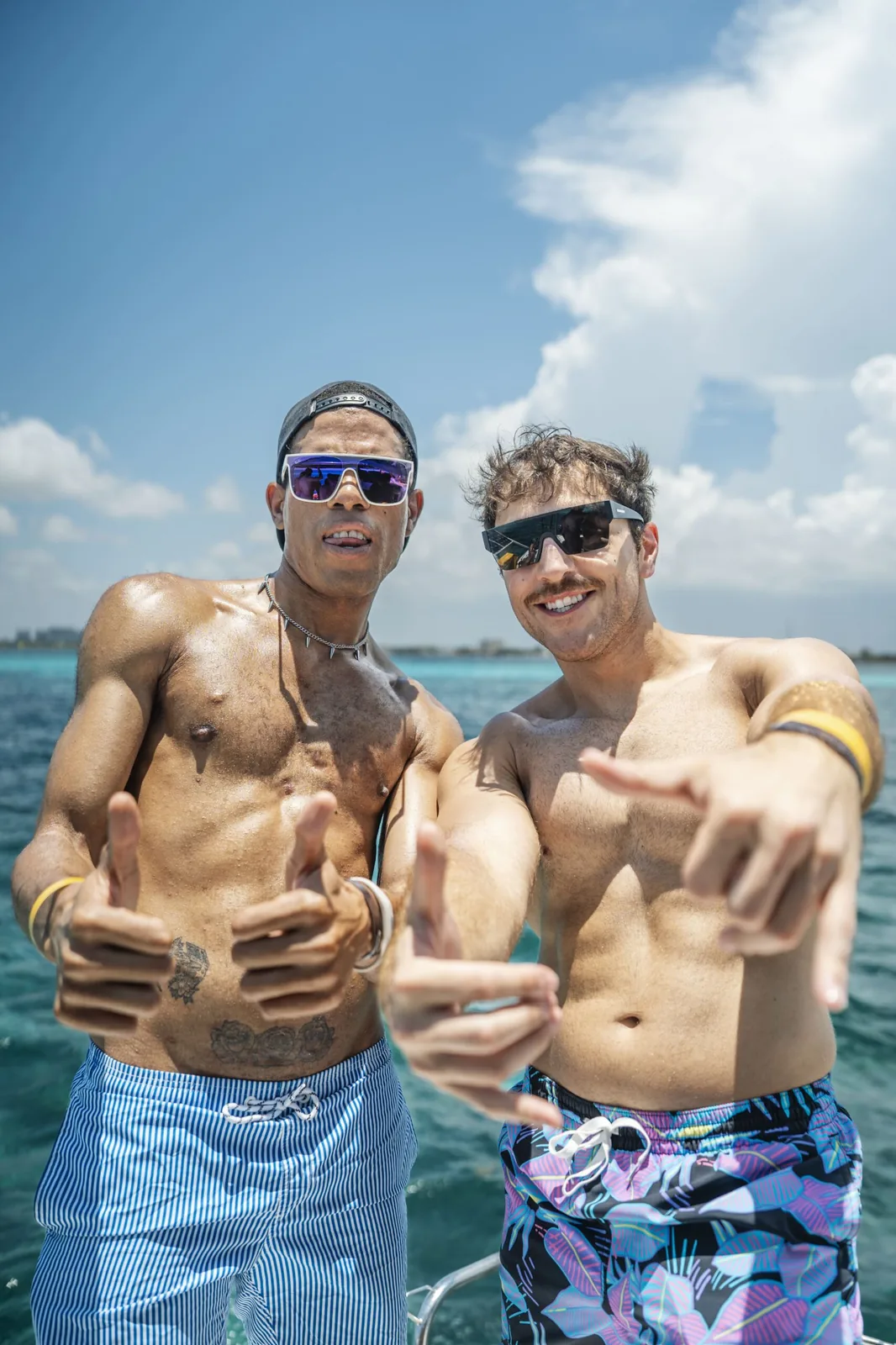Visiting Wrld LGBTQ+ fitness retreat group activity