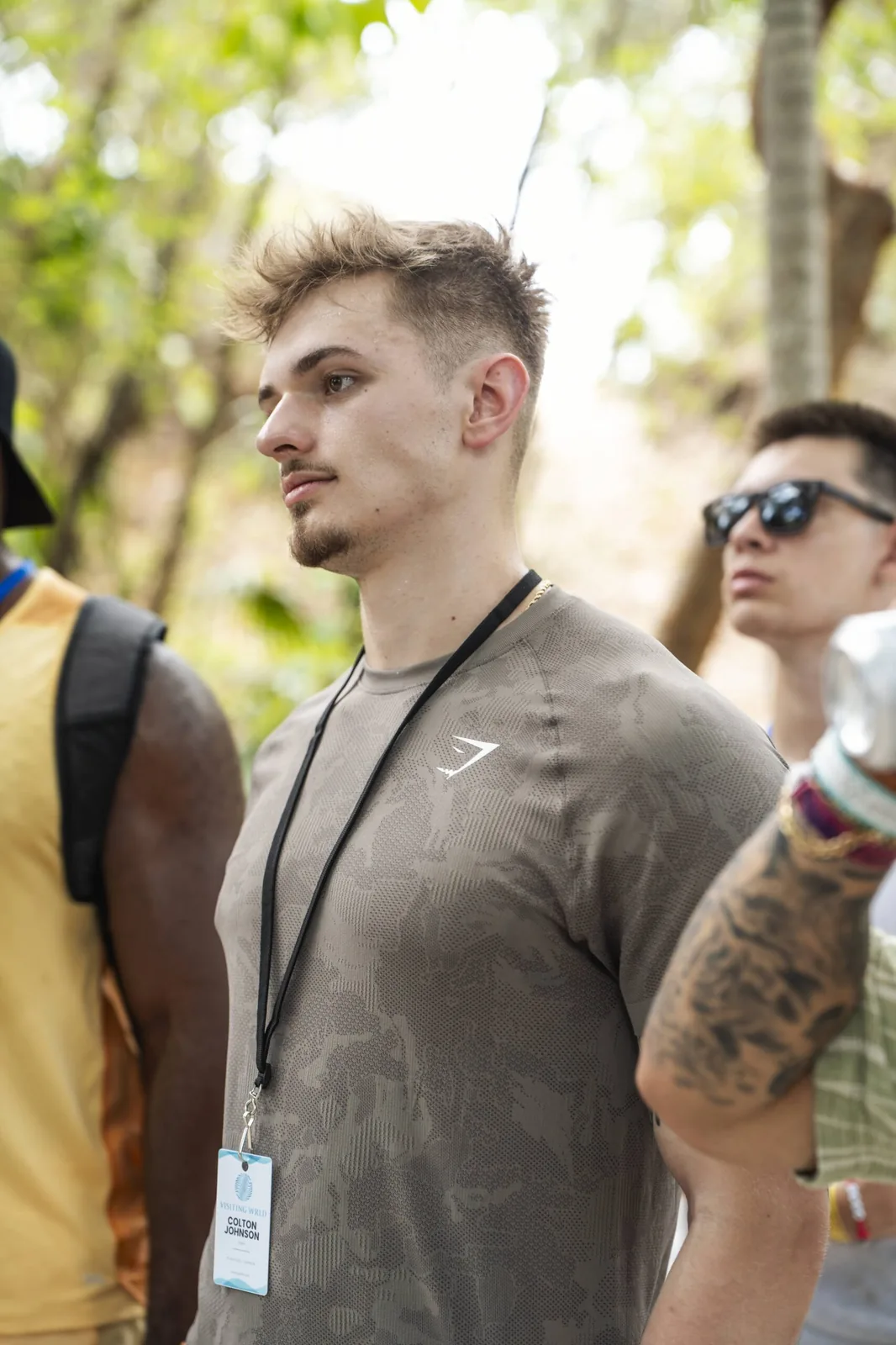 Visiting Wrld LGBTQ+ fitness retreat group activity